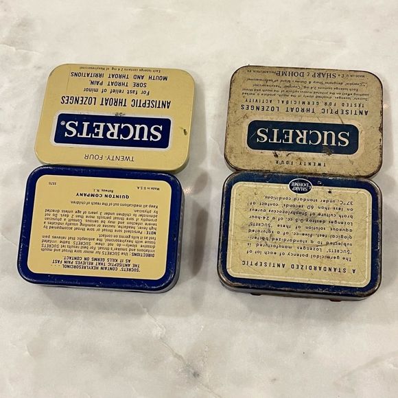 Sucrets Sharp Dohme Tin - Picture 5 of 5